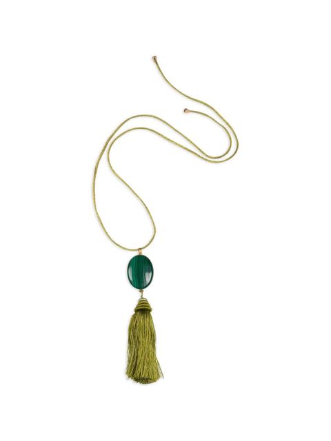 Jennifer Behr Robin tassel necklace - Green - zdjęcie produktu nr 1