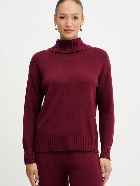 Haveone komplet damski kolor bordowy HNC-P004 - zdjęcie produktu nr 2