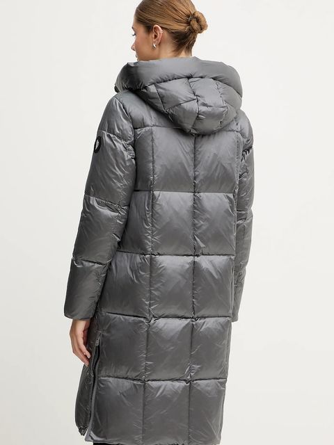 Mos Mosh kurtka puchowa damska kolor szary zimowa