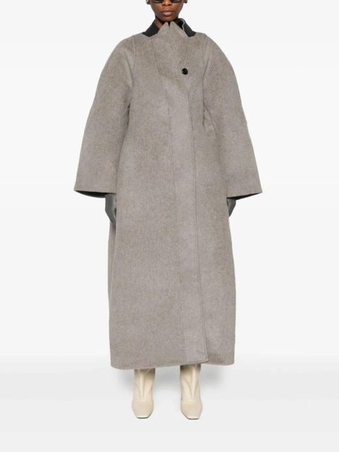 ENTIRE STUDIOS Vantage panelled coat - Grey