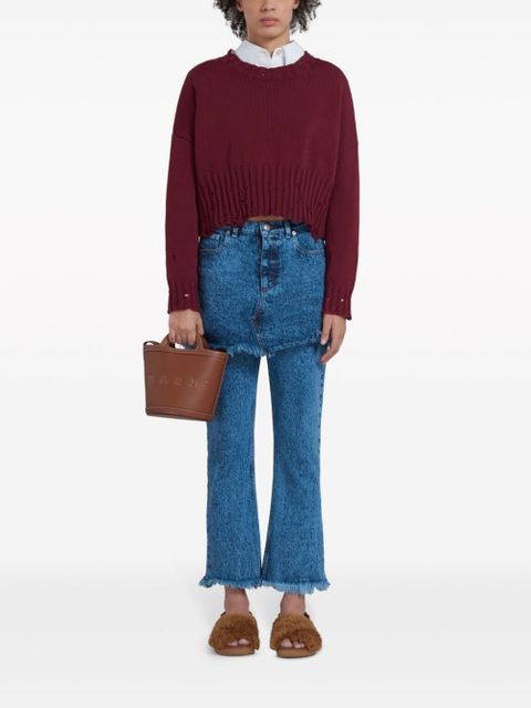 Marni small Tropicalia bucket bag - Brown - zdjęcie produktu nr 2