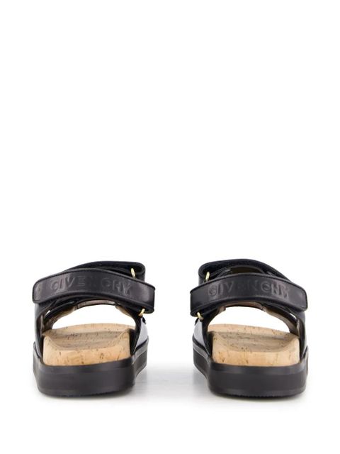 Givenchy 4G leather sandals - Black