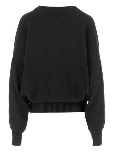 KHAITE Wolfe cashmere sweater - Black - zdjęcie produktu nr 2