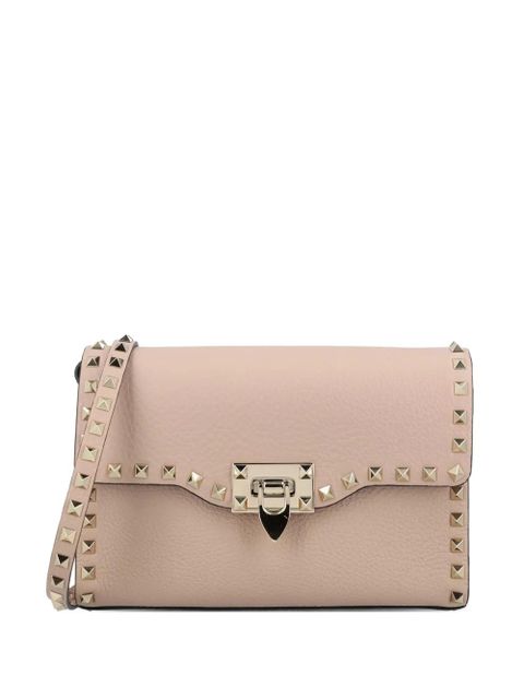 Valentino Garavani small Rockstud leather crossbody bag - Pink - zdjęcie produktu nr 1