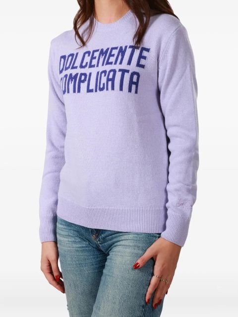 MC2 Saint Barth crew-neck sweater - Purple - zdjęcie produktu nr 2