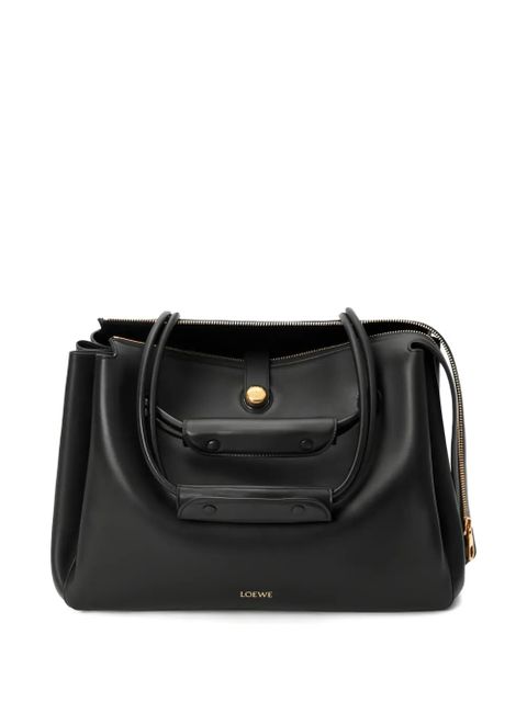 LOEWE large Madrid shoulder bag - Black - zdjęcie produktu nr 2