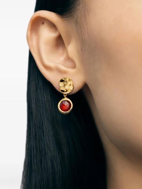 Monica Vinader Lucky earrings - Gold