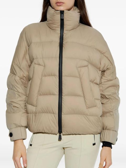 Moncler Grenoble button hooded jacket - Neutrals