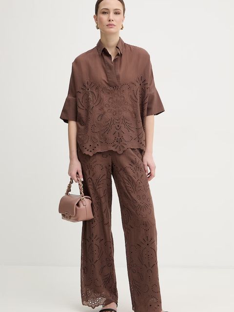 Ermanno Firenze spodnie bawełniane - zdjęcie produktu nr 2