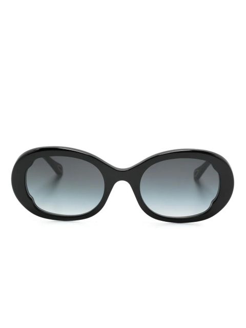 Chloé Eyewear Lilli round-frame sunglasses - Black - zdjęcie produktu nr 1