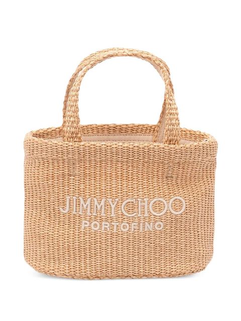 Jimmy Choo logo-detail tote bag - Neutrals - zdjęcie produktu nr 1