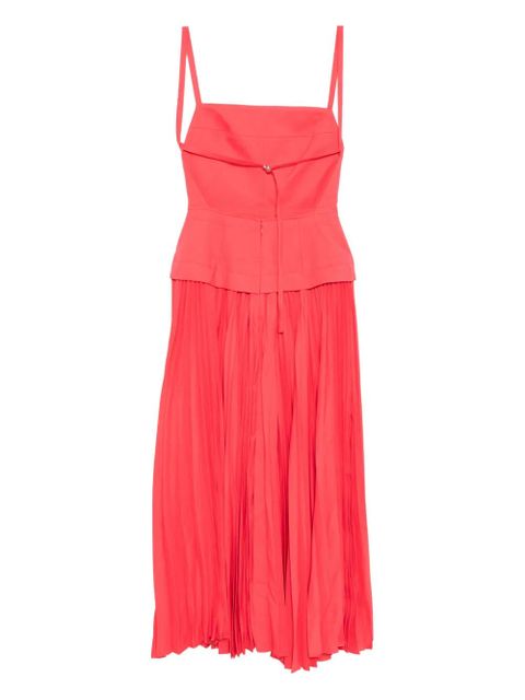 Acler Leasgli midi dress - Red - zdjęcie produktu nr 2