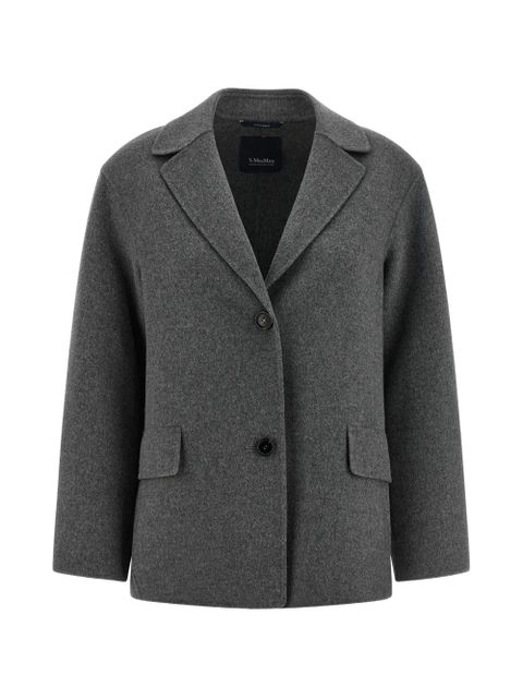 Max Mara SmmElfi button single-breasted blazer - Grey - zdjęcie produktu nr 1