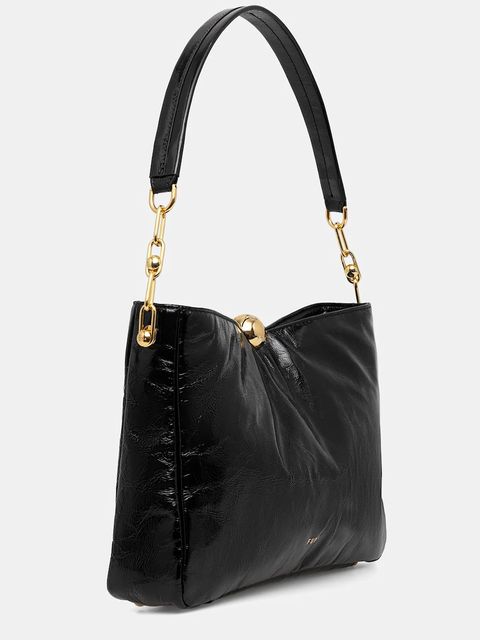 Furla torebka skórzana kolor czarny WB01898.BX4100.O6000 - zdjęcie produktu nr 2