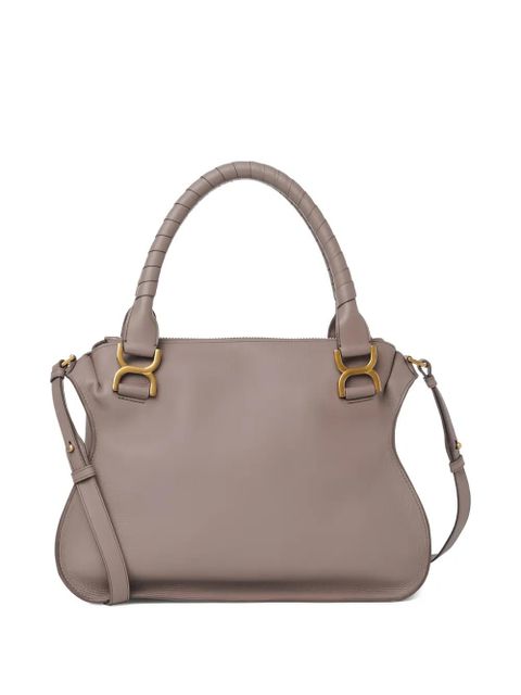 Chloé small Marcie shoulder bag - Grey - zdjęcie produktu nr 2