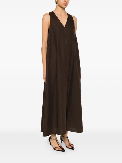Max Mara Simeone midi dress - Brown