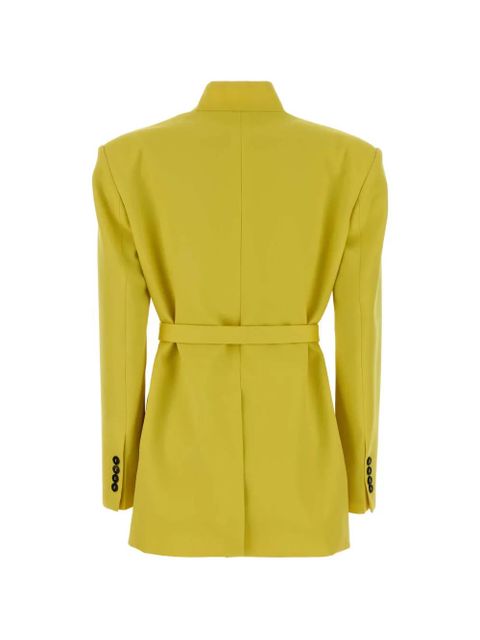 The Attico belted blazer - Yellow - zdjęcie produktu nr 2