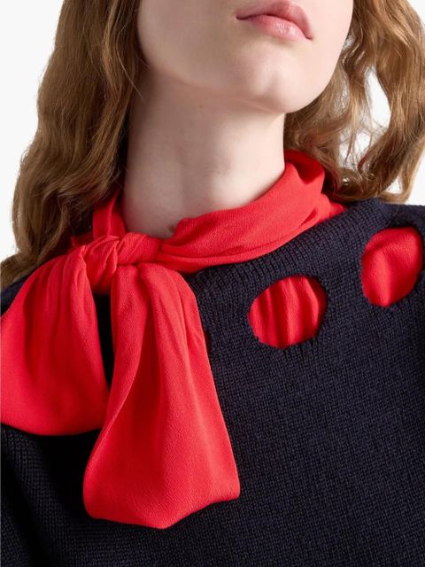 Prada Marocain shirt - Red