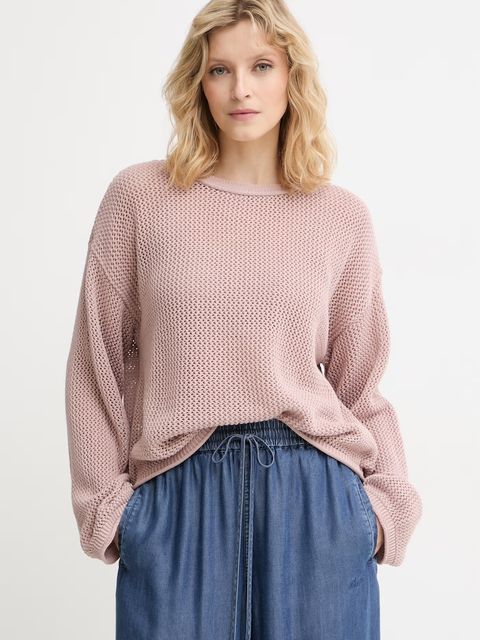 BOSS Orange sweter damski bawełniany C_Farde - zdjęcie produktu nr 1