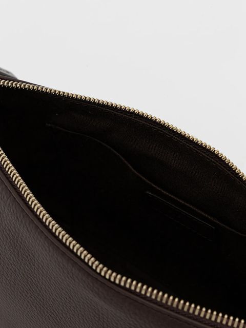 A.P.C. torebka bawełniana Sac Vera Shoulder kolor brązowy PXCBL.F61974