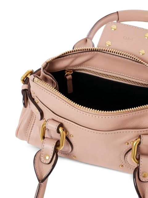 Chloé small Paddington leather tote bag - Pink
