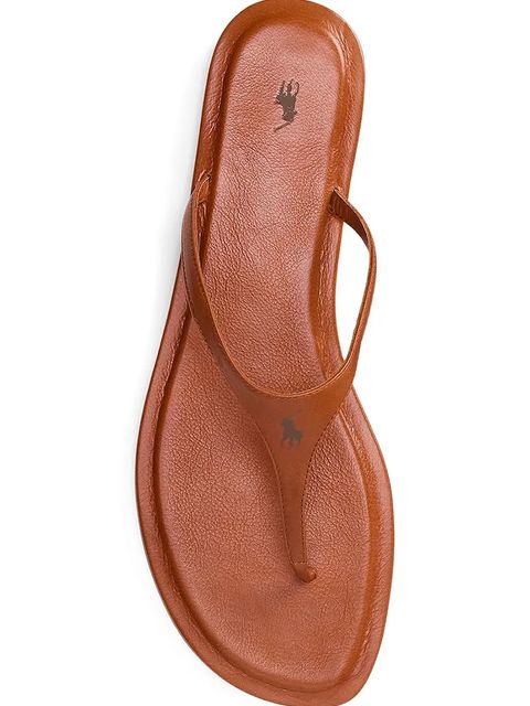 Polo Ralph Lauren japonki skórzane Ply Thng Snd