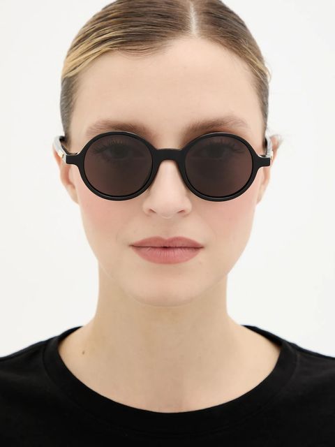 Bottega Veneta okulary przeciwsłoneczne kolor czarny BV1430S