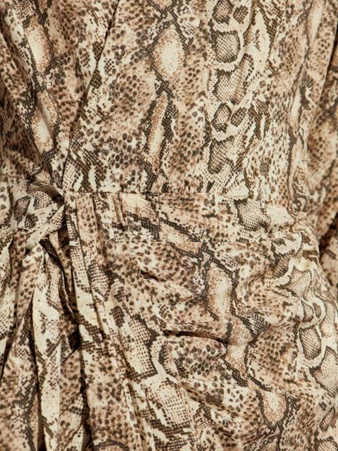 ISABEL MARANT Cleora midi dress - Neutrals