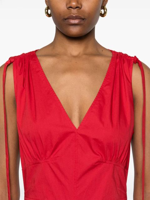 Proenza Schouler Clayton midi dress - Red