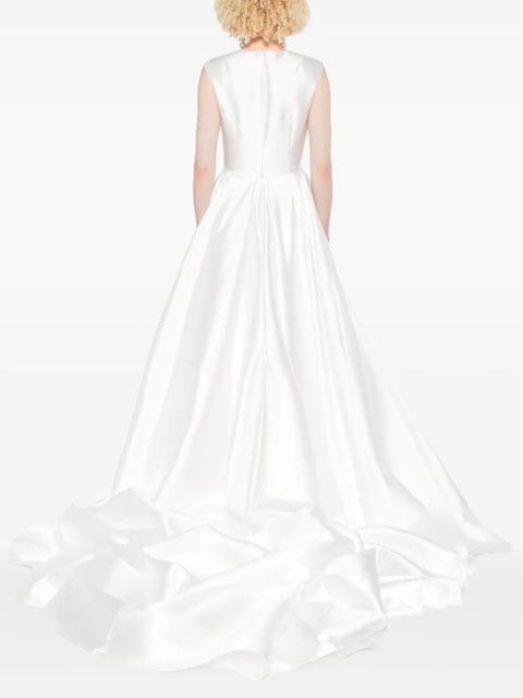 Solace London sleeveless dress - White