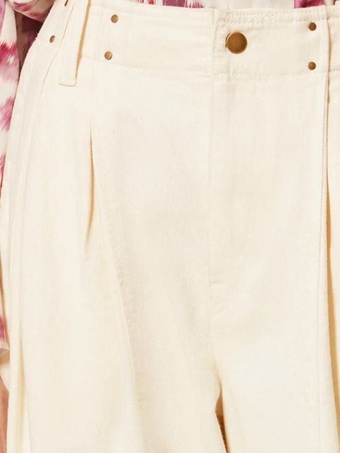 ISABEL MARANT x Ireme seam detail straight trousers - Neutrals