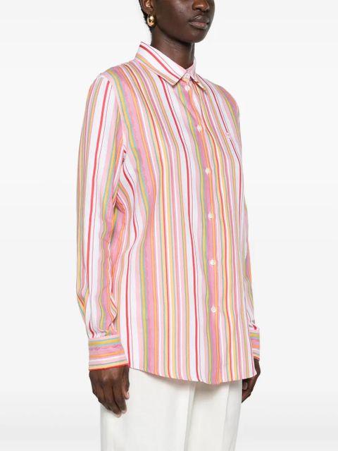 ETRO striped cotton shirt - Pink - zdjęcie produktu nr 2