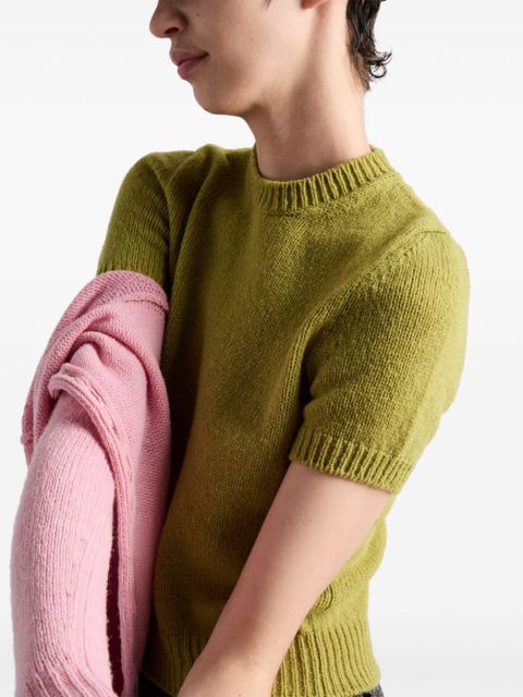 Prada fine-knit sweater - Green