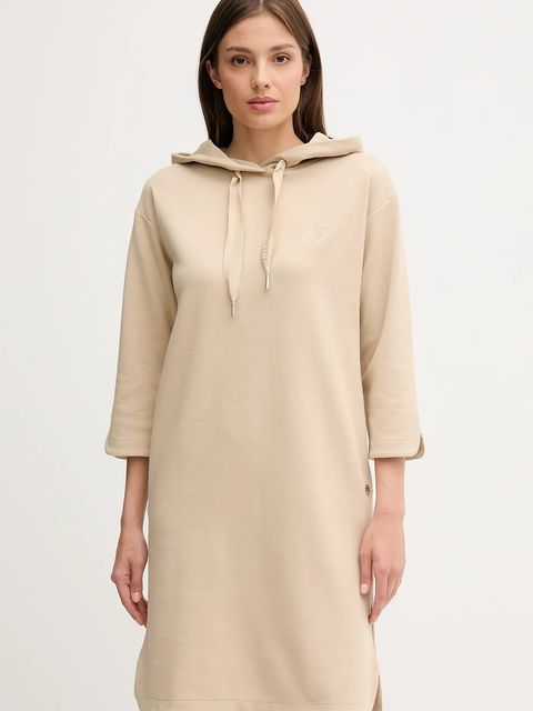 Joop! sukienka kolor beżowy mini prosta 30047772 - zdjęcie produktu nr 1