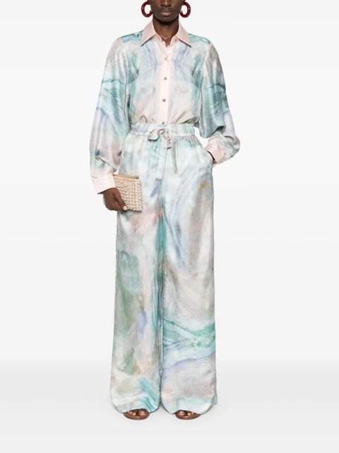 ZIMMERMANN The Illuminate shirt - Blue