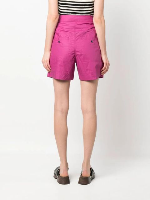 MARANT ÉTOILE Ferdini mini shorts - Purple