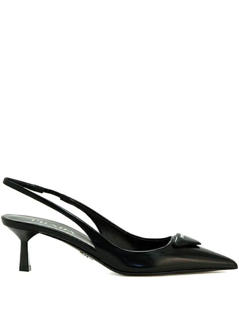 Prada 55mm leather pumps - Black - zdjęcie produktu nr 1