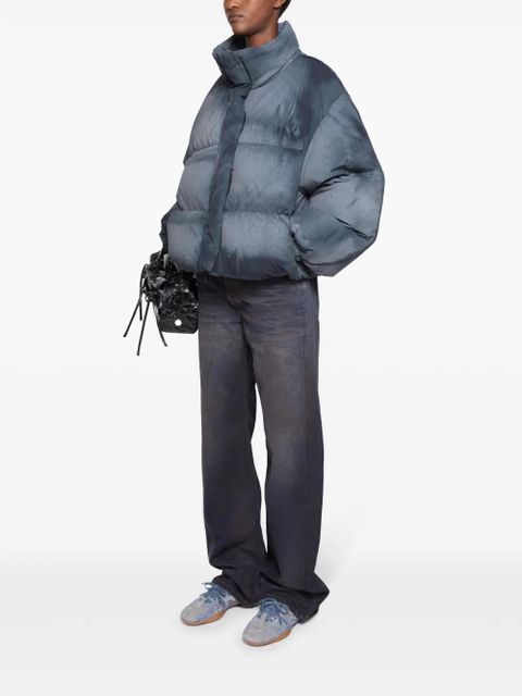 Acne Studios rear drawstring detailing trainers - Blue