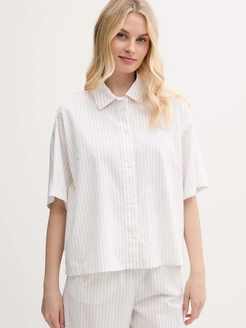 Calvin Klein Underwear koszula piżamowa bawełniana - zdjęcie produktu nr 2