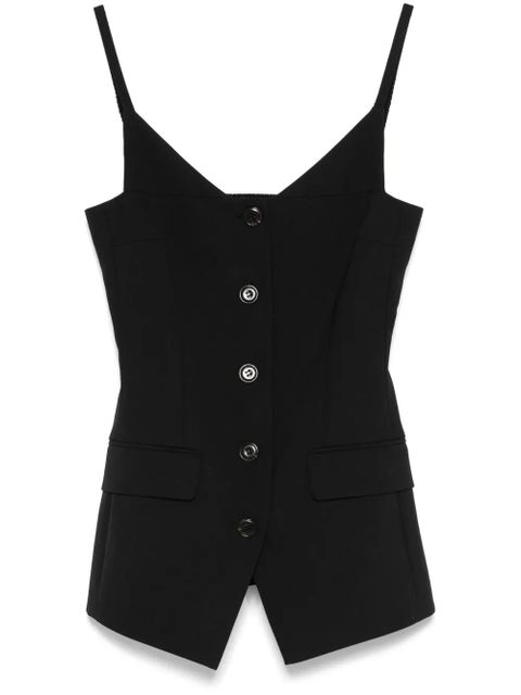 Nanushka Cinda top - Black - zdjęcie produktu nr 1