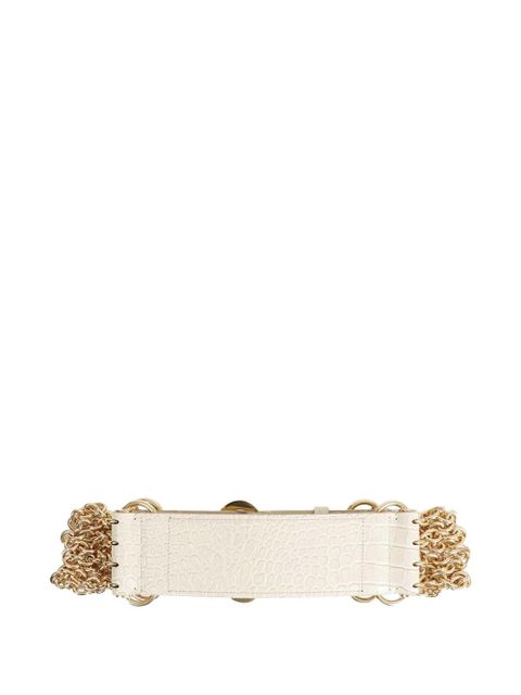 Chloé Camera croc-effect chain belt - Neutrals - zdjęcie produktu nr 2