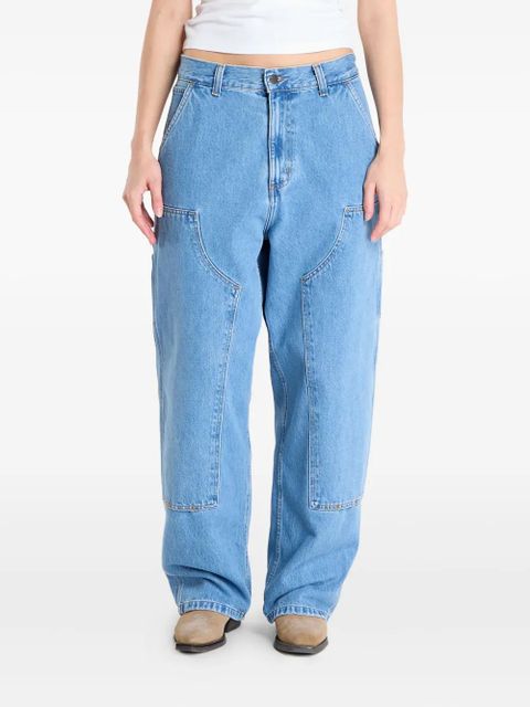 Carhartt WIP double-knee brandon trousers - Blue - zdjęcie produktu nr 1