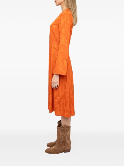 Zadig&Voltaire paisley midi dress - Orange - zdjęcie produktu nr 2