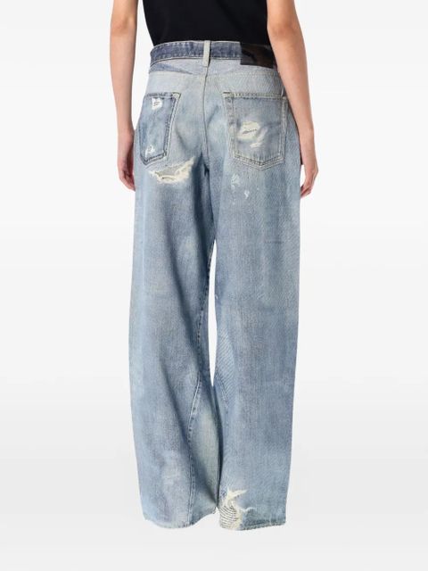 OUR LEGACY distressed-effect jeans - Blue