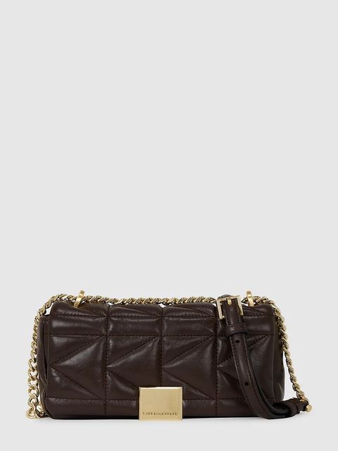 Karl Lagerfeld torebka K/KUILT kolor brązowy A1W30435 - zdjęcie produktu nr 1