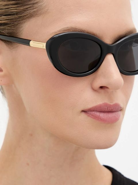 Dolce & Gabbana okulary przeciwsłoneczne damskie kolor czarny 0DG4519