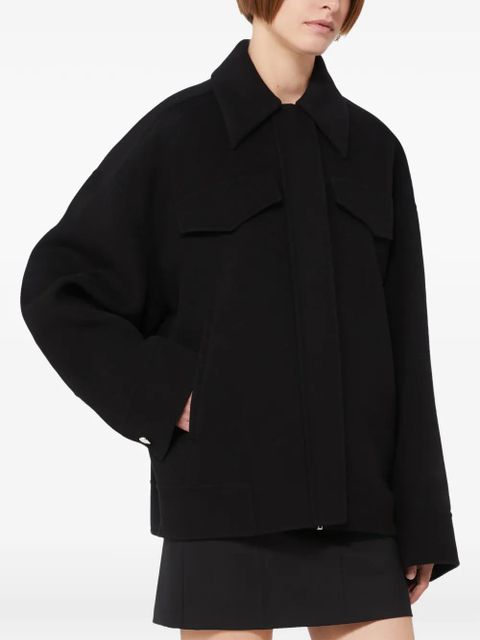 Max Mara belted zip-fastening jacket - Black - zdjęcie produktu nr 2