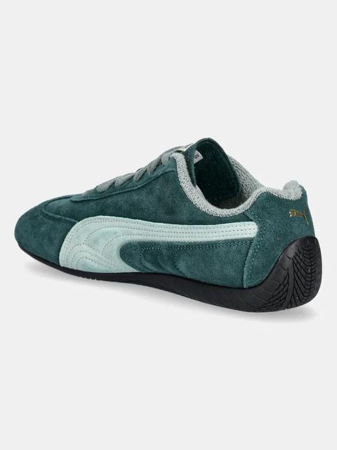 Puma sneakersy zamszowe Speedcat The NeverWorn V kolor zielony 401532 - zdjęcie produktu nr 2