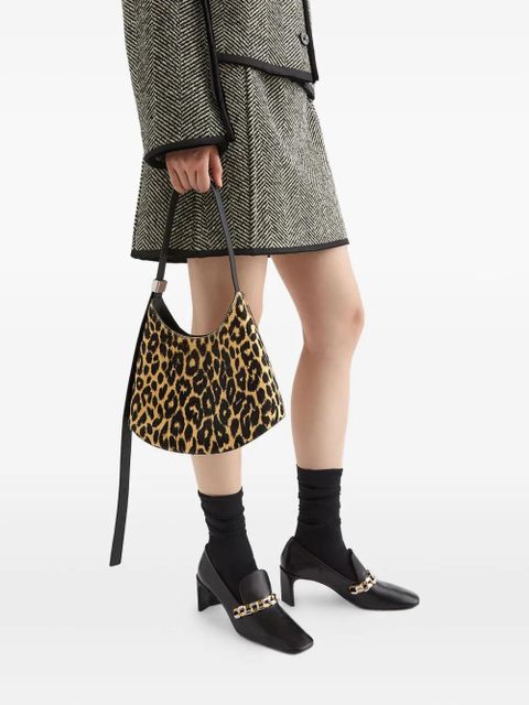 Jil Sander small Eldorado shoulder bag - Black