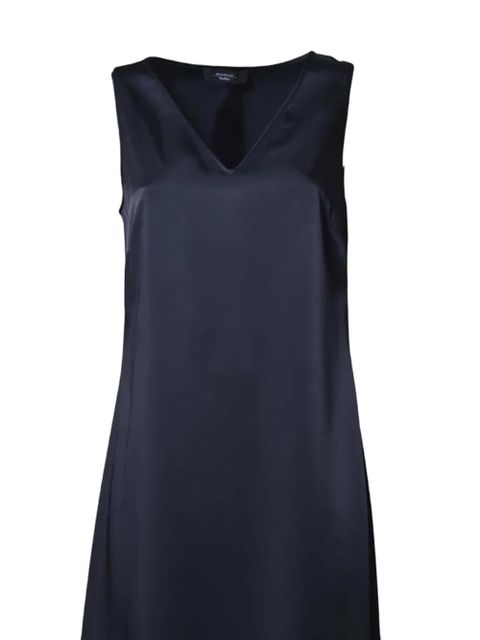 Weekend Max Mara v-neck sleeveless dress - Blue